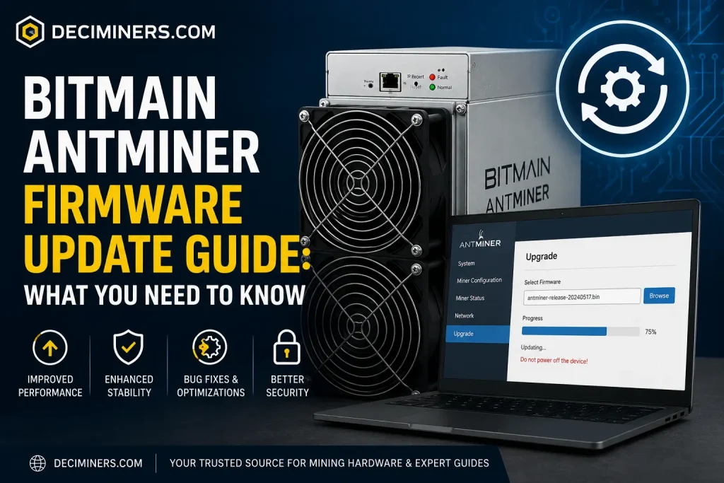 Bitmain Antminer Firmware Update Guide