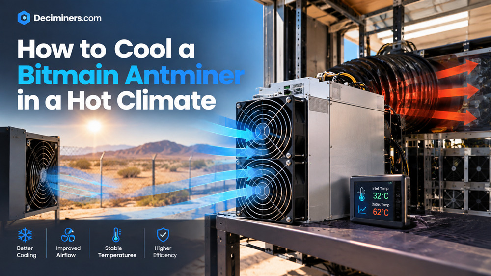 Cool a Bitmain Antminer in a Hot Climate